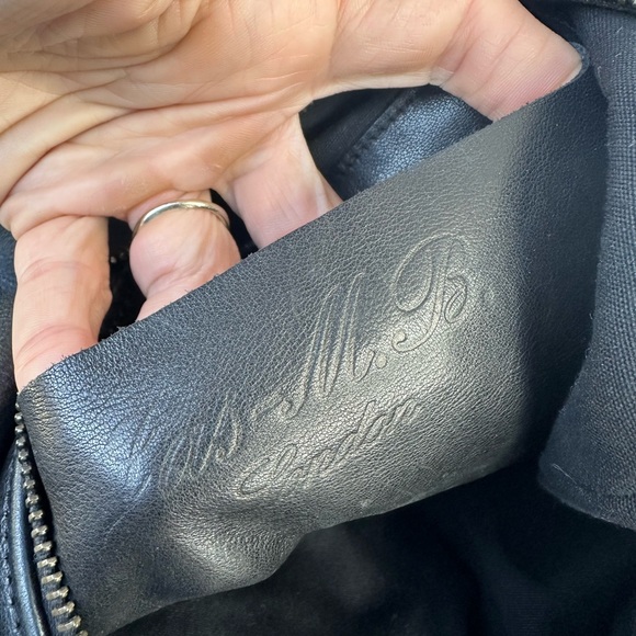 Jas M.B. London Black Leather Hobo Bag - Picture 15 of 15